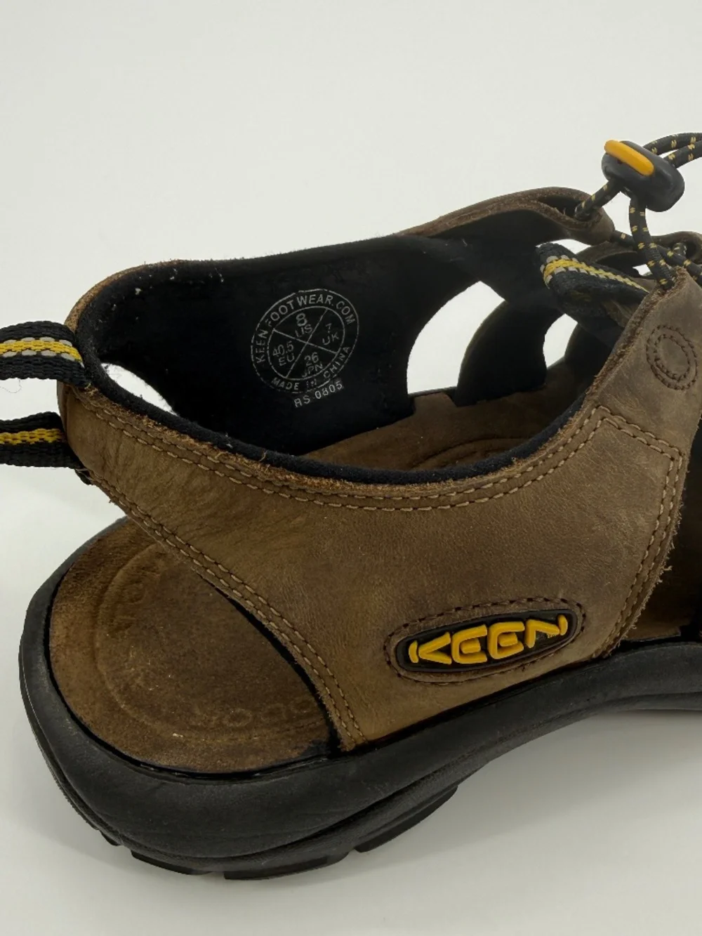 KEEN Newport Waterproof Leather Hiking Sandals Gorpcore Outdoor Trail Men 8